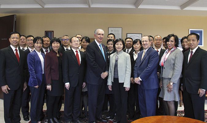 image of Chinese Judges Delegation with DA Scarpino
